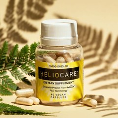 Heliocare Daily Supplement 60 Count Antioxidant Support Vegan Gluten Free