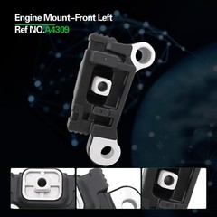 Engine Motor and Trans Mount Kit Compatible with NV200 2013-2021 & City Expre…