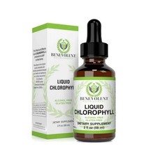 Benevolent Nourishment Liquid Chlorophyll Herbal Supplement 2 fl oz