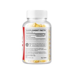 Vitamin B12 (Methylcobalamin) 2000mcg, 240 Softgels Vegetarian Caps