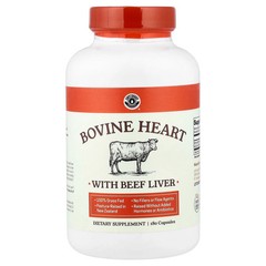 2 X Left Coast Performance, Bovine Heart With Beef Liver, 180 Capsules