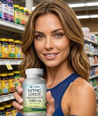Nitric Oxide Booster Capsules 2400mg Per Serving – No.1-