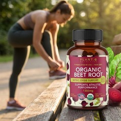 Organic Beet Root Capsules 1350mg – USDA Certified Beetroot Powder Supplement…