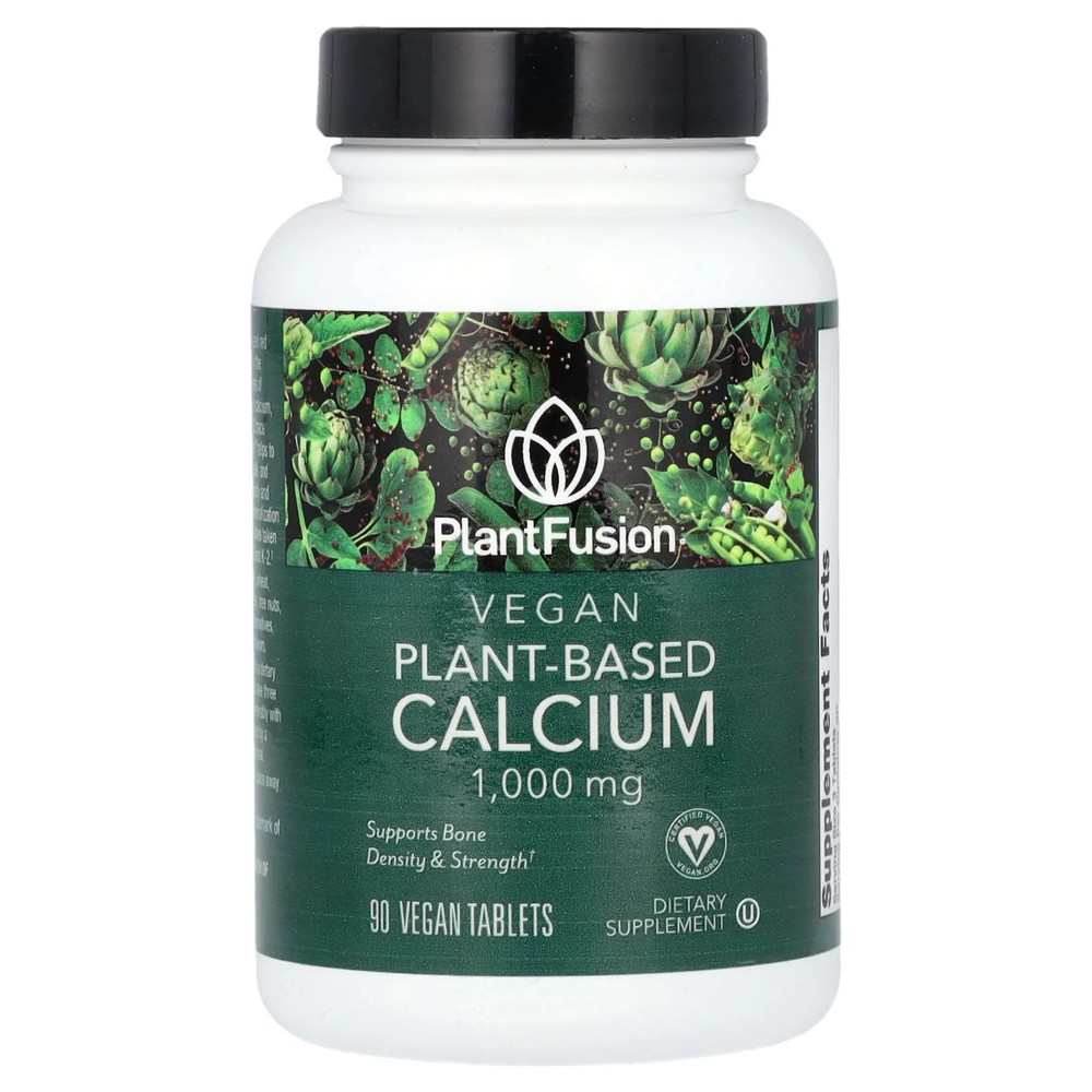 2 X PlantFusion, Vegan Planet-Based Calcium, 90 Tablets (333 mg per Tablet)