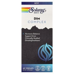 2 X Solaray, Men’s DIM Complex, 60 VegCaps