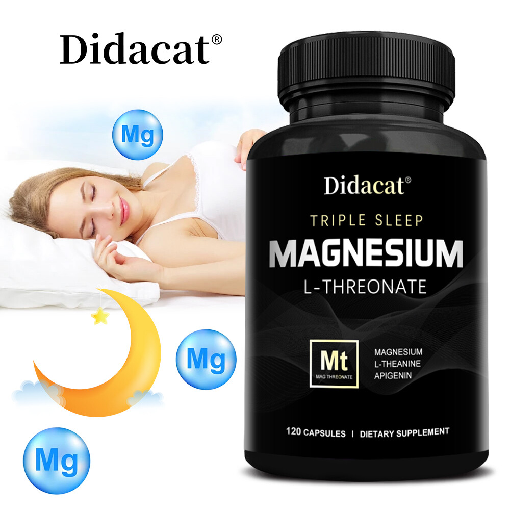 Magnesium L-Threonate 1000mg – Brain & Nervous System, Memory & Focus Support