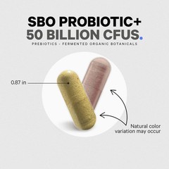 Codeage SBO Probiotic+ 50 Billion CFU Prebiotics/Probiotics Shelf Stable 90 Ct