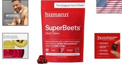 Grape Seed Extract SuperBeets Heart Chews – Pomegranate Berry Flavor, 60 Count