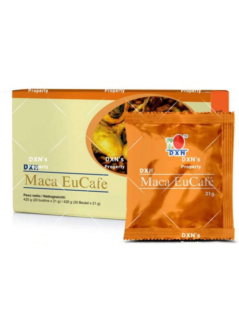 Maca EuCafé Coffee DXN Mushroom Ganoderma Beauty #Health Wellness 20 Bags