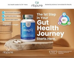 NbPure MAG O7 CLEANSE 90 Capsules ( 30 Servings ) Works Over Night For Bloating