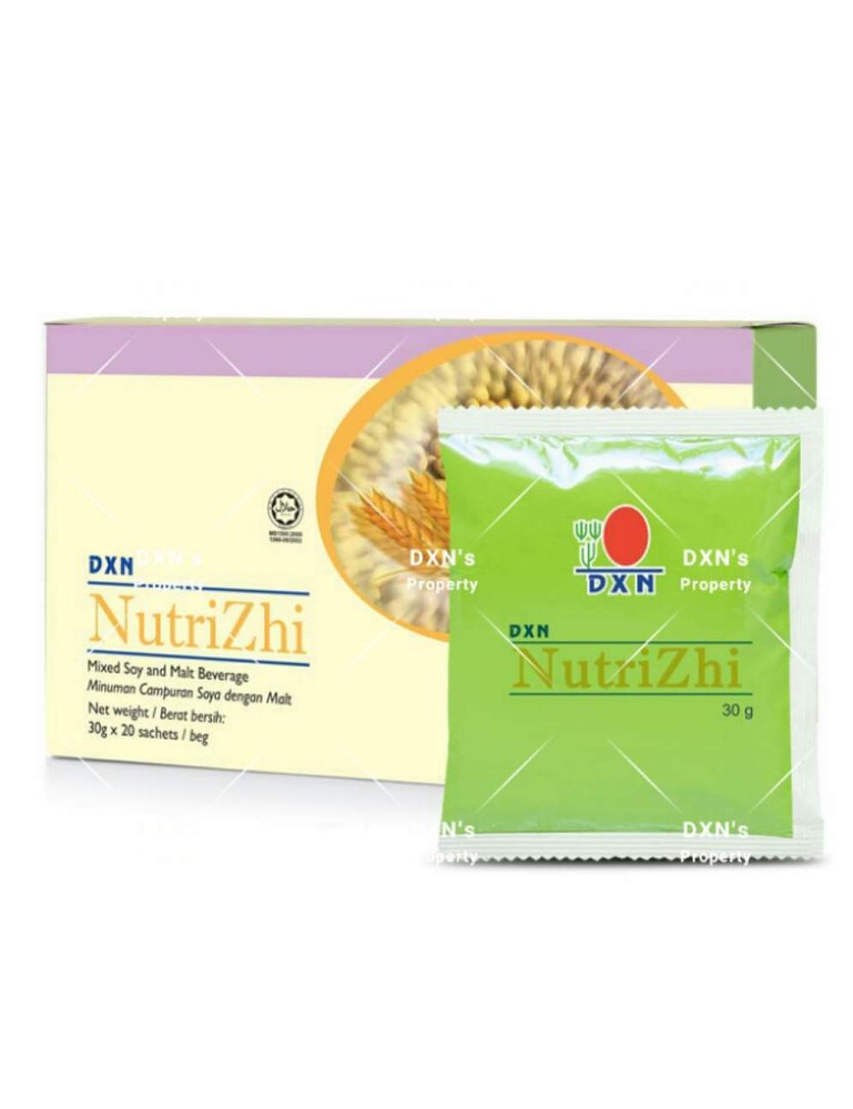 DXN Nutrizhi Soy Malt Mycelium Ganoderma Drink Health Wellness Supplements 1