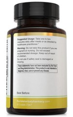 Ashitaba Leaf Extract Capsules 10:1 (120 Capsules) 500 mg per Capsule