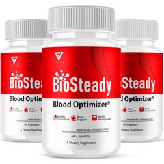 (3 Pack) BioSteady Blood Optimizer, Bio Steady Advanced Formula (180 Capsules)