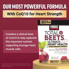Total Beets Blood Pressure Support Supplements with Beet Powder, Great-Tastin…