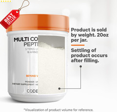 Multi Collagen Protein Powder 20Oz Types 1 2 3 5 10 Unflavored – US
