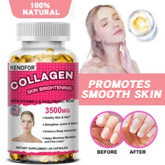 Hydrolyzed Collagen 3500 Mg Containing Hyaluronic Acid And Vitamin C Anti Aging