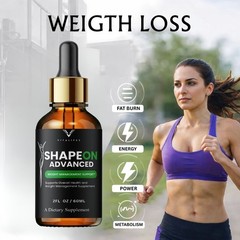 (1 Pack) ShapeOn Advanced Liquid Drops Natural Herbal Blend 60ml