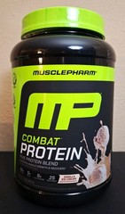 MusclePharm 5-Blend Combat Protein, Vanilla Ice Cream🍦, 25 Servings, 11/2028✨