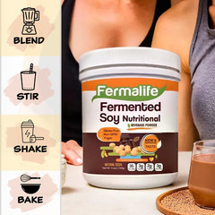 Fermalife Organic Fermented Soy Nutritional Beverage – Mix, 5.6oz, 20 Servings