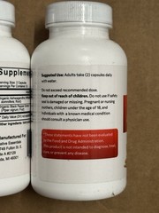 4 Pack Native Essentials Ashwagandha 1000mg Per Serving 60 Capsules Exp 5/2028