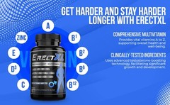 ErectXL Male Performance + MULTIVITAMIN – Increase Size, 30 Count (Pack of 1)