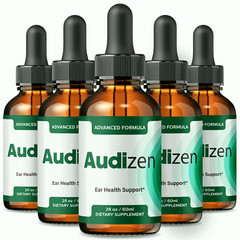(5 Pack) Audizen Drops – Advanced Ear Health and Hearing Support Formula