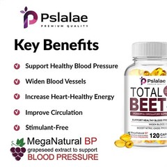 Total Beets 2060mg – Circulation Support,Superfood Beet Root Powder Nitric Oxide