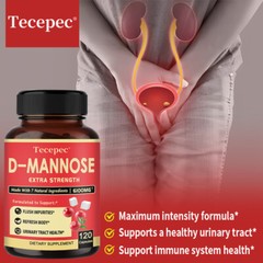 D-MANNOSE WITH CRANBERRY EXTRA – Flush Impurities, Healthy Urinary Tract Support