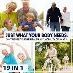 Triple Strength Pain Relief Supplement, Joint Support Glucosamine, Turmeric, MSM