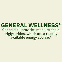 Spring Valley Extra Virgin Coconut Oil 1000 mg 90 Softgels Wellness Support
