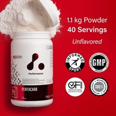 Unflavoured Carbohydrate & Electrolyte Powder 1.1kg – 40 Servings, Energy & Endu