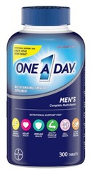 One A Day Men’s Multivitamin 300 Tablets Exp 10/27 – Energy Immune Heart Health