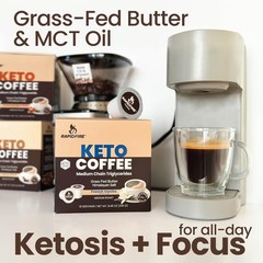 Rapidfire French Vanilla Ketogenic High Performance Keto Coffee Pods, Support…