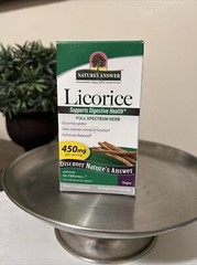 Nature’s Answer, Licorice Root (Organic), vegitarian, 90 vcaps