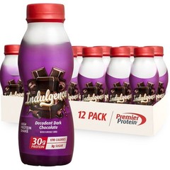 Indulgence Shake, Decadent Dark Chocolate, 30g Protein, 11.5 Fl Oz, 12 Ct