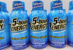 20 Total 5-Hr Energy Sugar Free Blue Raspberry XStrength, 1.93 Fl. Oz, 10/27+