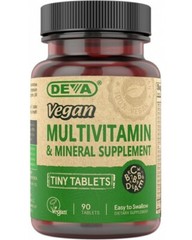 DEVA Vegan Tiny Tablets Multivitamin & Mineral Supplement – 90 Tablets
