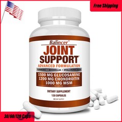 Joint Support Supplement – Glucosamine Chondroitin MSM Turmeric-120 capsules