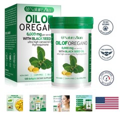 120 Softgels of Organic Oil of Oregano – Plant-Based & Cruelty-Free Wellness