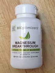 Bioptimizers Magnesium Breakthrough all 7 essential forms – 60 capsules 250mg ea
