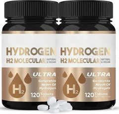 Hydrogen Water Tablets, Molecular Hydrogen Supplement 240 Tablets Total