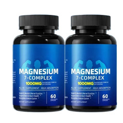 2-Pack Magnesium 7 Complex – Advanced Magnesium Blend for Daily Wellness-120 Cap