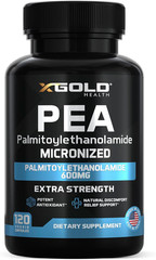 Palmitoylethanolamide Pea Supplement 600 mg | Micronized Pea 99% Highly Purified