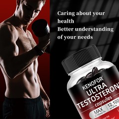 Nitric Oxide and Super Testosteron 120 Capsules,Testosteron Booster, ED Supportb