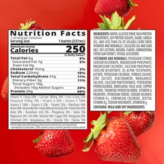 BOOST High Protein Nutritional Drink Strawberry with Fiber 8oz Bottles – 24pk