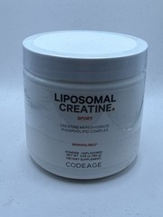 Codeag Sport, Liposomal Creatine Powder, Unflavored, 5.29 oz (150 g)