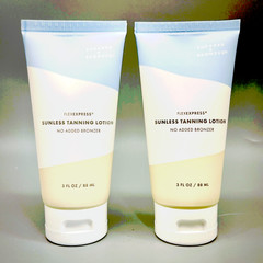 SUGARED +BRONZE Flexexpress Sunless Tanning Lotion No Added Bronze 2PKx3oz 1/26+