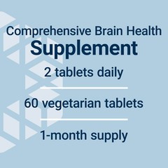 Cognitex Elite Supplement – Boost Attention, Focus, Mood & Memory, 60 Tablets, G