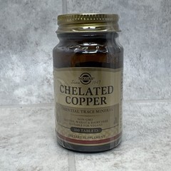 Solgar Chelated Copper 100 Tablets