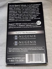 Nugenix Ultimate Advanced Free Testosterone Booster Tablets 100ct Men’s Health